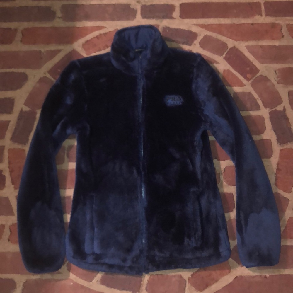 Sherpa Fleece Zip Up Fuzzy Jacket